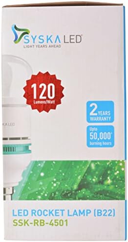 SYSKA SSK-RB-4501 45W B22 Base LED Bulb (White)