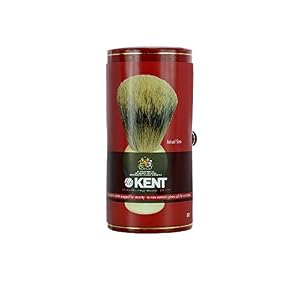 Kent BK2 Pure Badger Shaving Brush - White (PACK OF 1) - Image 8