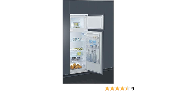 INDESIT T 16 A1 D/I 1 FRIGORIFERO INCASSO 239 LITRI DUE PORTE DOPPIA PORTA  158 CM A+ ILLUMINAZIONE LED : Amazon.it: Grandi elettrodomestici