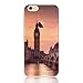 Produktbild iPhone 6S Plus Hülle,iPhone 6 Plus Case,Sunroyal TPU Case Schutzhülle Silikon Case Durchsichtig Elegant Schön Orange London Big Ben Malerei Muster Glänzend Transparent TPU Silicone Schutz Handy Hülle Case Tasche Etui Bumper Schutzhülle Ultradünnen Kratzfeste TPU Bumper Rückseite Handy Tasche für iPhone 6S Plus / 6 Plus (5.5 Zoll)