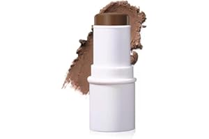 NACGUO MACGUO Glow Highlighter Makeup Stick, Bronzer Smooth Shine Shimmer Face Highlighter, Waterproof Long Lasting Multi-Use Blendable Cream (04# Contour Stick)