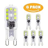 ☀ 【Hochwertige】 Extrem lange Lebensdauer von bis zu 30.000 Stunden. Bitte beachten Sie, dass sie nicht mit Dimmerschalter verwenden, oder es könnte ein Flimmern und Rauschen Problem sein.