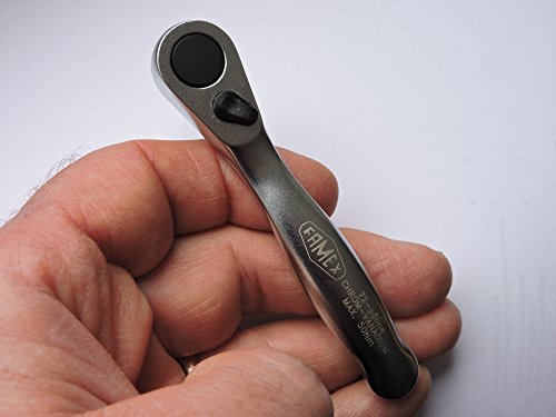 Famex Steckschlüssel Bit Satz mit 72-Zahn Mini-Knarre, 45-teilig, 1 Stück, 595-45 - 3