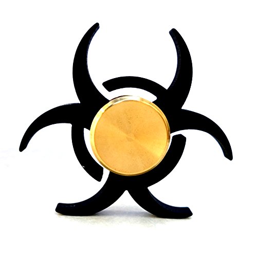PlayMaty New Style Hand Spinner Brass Aluminum Alloy Metal Fidget Toy for Stress and Anxiety Stress Relief
