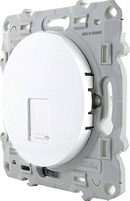 Schneider Electric Prise de communication RJ45 cat 6 grade 1 blanc Schneider Odace