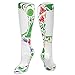 Produktbild Juzijiang Personalized Compression SocksCapital With Spring Herbs Flowers Petals Leaves Nature Harvest Swirls Vivid ImageBest Medical,for Running,HikingVaricose VeinsCirculation & Recovery