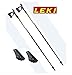 Produktbild LEKI FLASH SHARK Nordic Walking Stöcke Carbon NW Stock black-green 120 cm