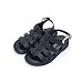 Produktbild Swallowuk Unisex Kinder Sandalen Summer Casual Shoes Klett Sandalen Strand Schuhe (26, Schwarz)