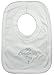 My Christening Day Baby Bib White Soft Cotton Pop-Over
