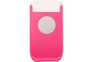 Vaessen Creative Perforatrice a forma di cerchi resistenti – Ø 2,5 cm – punzonatrice per creazione di biglietti, scrapbooking e diario – fai da te – per tipi di carta pesanti – accessori per scrapbook