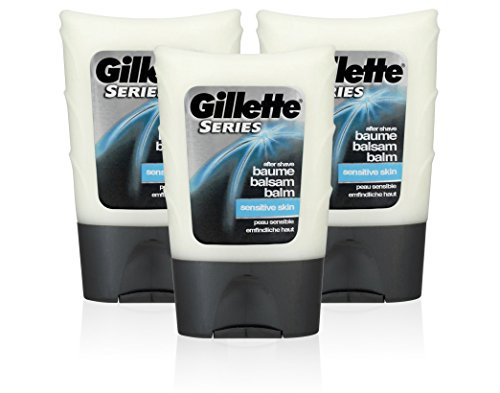 Gillette After Shave Balm Sensitive Skin, 75 ml (3 Pack)