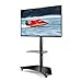 Produktbild RFIVER Universal TV Ständer Mobil mit Rollen Rollbar für 32-65 Zoll Trolley Standfuß Schwenkbar Höhenverstellbar für LCD LED OLED Plasma TV TF4001
