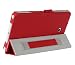 Produktbild ProCase Samsung Galaxy Tab 4 8,0 "avec stylet Étui Smart Cover avec support pour tablette 8" Tab 4 2014 SM-T330/T331 T335 /), fonction marche/veille automatique Rouge