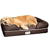 BESTENS GEEIGNET FÜR GrOßE HUNDE: 92 x 71 x 23 cm. Belastbar bis zu einem Gewicht von 50+ kg. [Suchen Sie auch nach den passenden Decken von PetFusion für kleine Haustiere]