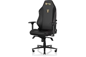 Secretlab TITAN Evo Stealth Gaming Chair - Reclining - Ergonomic & Comfortable Computer Chair with 4D Armrests - Magnetic Head Pillow & 4-way Lumbar Support - Black - Leatherette