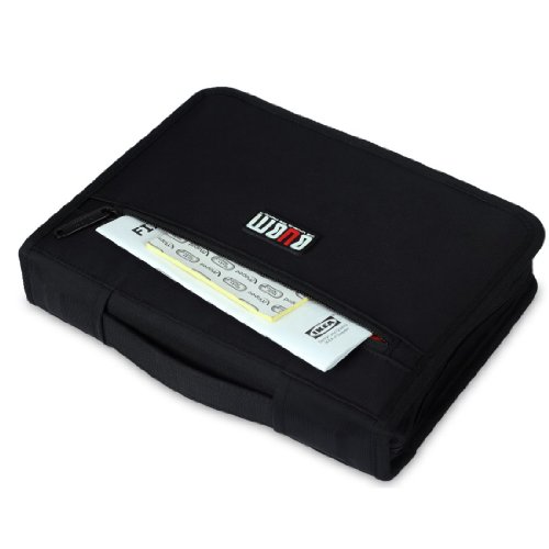 BUBM Universale Handtasche Reisetasche Organiser Tasche mit Handgriff für Elektronisches Zubehör wie Festplatte und Kabel, Groß - 6