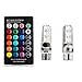 Produktbild 2 STÜCKE 5050 6SMD Bunte RGB LED Car Interior Lesen Glühbirne Dekoration Lampe Mit Fernbedienung Auto Styling - Bunte