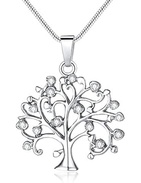 Hängende Halskette Weinlese-Leben des Baums