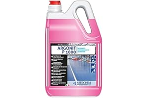 DETER CENTER Argonit P 1000 Alcolico detergente super sgrassante concentrato con solventi - Confezione : 4 taniche da kg.5