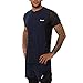 Produktbild TWISFER Herren Sport T Shirt Fitness Funktion Training Running Tennis Sportshirt Patchwork Männer Kurzarm Trainingsshirt Laufshirt Atmungsaktiv Top Bluse