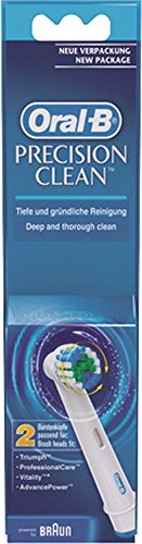 Preisvergleich Produktbild Braun Aufsteckbürste ''Oral-B EB Precision Clean'' 2er Pack