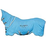 Horseware Rambo Dry Rug Supreme - Blue/Black/White, Groesse:L