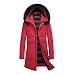 Produktbild Herren Mid-Down Daunenjacke Winter Thermo/Warm Trenchcoats Outwear Klassischer Windbreaker Leichter Slim Fit Daunenmantel (Farbe : Rot, Größe : 190/3XL)