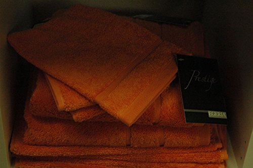 Handtücher Serie Prestige in schwerer amerikanischer Luxus-Qualität in 5 Größen und 20 Farben Größe Handtuch 50×100 cm, Farbe 190 kumquat - 3