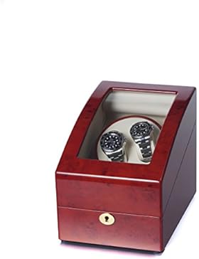 Uhrenbeweger Eleganza 2 Uhren Wurzelholz