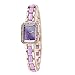 Produktbild Ms Square Quarzuhr Imitat Keramische Uhrarmband Melaminharz,Purple2-OneSize