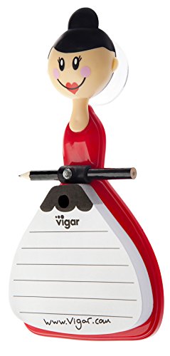 Vigar Dolls Julia Notziblock, rot/schwarz - 2