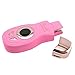 Carejoy Blue Light Hair Removal Painless Hair Remover Personal Care Professional Full Body Blue Light Heating Hair Removal Device with 4 Wide Tips, 2 Narrow Tips, 2 Buffer Pads, UK Plug (Pink)
