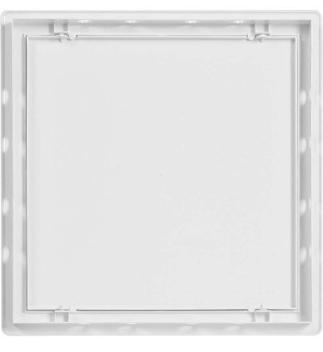 Revisionstür Revisionsklappe weiß 300x300mm hochw ASA Kunststoff Einbaurahmen - 3