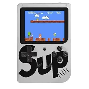 NKKL Sub Mario 400+ Game Console Rechargable Gaming Classic Retro Video Game Player 400 in 1 SUP Game Box with 400+ Games LED Display & Retro Classic Games Functions Compatible for All Kids & People?