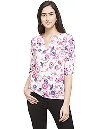 Globus High Low Floral Top