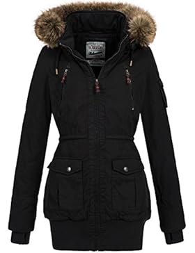 Sublevel Damen Mantel Wintermantel Winterparka 44276A 1 Farben S-XXL
