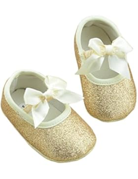 Sannysis Glitzer-Baby-Schuh-Turnschuh-Anti-Rutsch-weiche Sohle Kleinkind