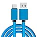 Produktbild Samsung Reido Reißfest (Blau) USB Datenkabel S4 S5 S6 S7 S7edge S3 S2 S3Mini S5mini (kein Original)
