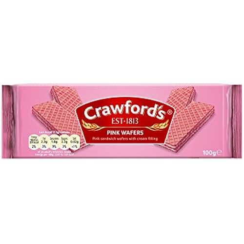 Amazon.co.uk pink wafers biscuits