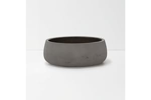 ‎FINESTGREEN Finestgreen Eileen Pflanzschale Mocha S | Blumenschale für Innen- und Außenbereich, Frostfest, UV-Beständig, wasserdicht