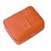 Produktbild Kulturbeutel, wasserdicht Nylon Faltbare Kosmetik Organizer tragbar Make-up mit Tasche Travel Camping Wash Tasche (Orange)