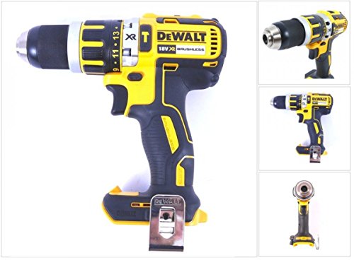 Dewalt DCD 795 Akku Schlagbohrschrauber 18 V Solo - nur das Gerät ohne Zubehör, ohne Akku, ohne Ladegerät