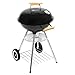 Produktbild 1 x Holzkohlegrill New Jersey Holzkohle Kugelgrill mit Rollen Rädern Luftmengen regulierbar otimale Kohleverbrennung mit Holzgriffen fahrbar