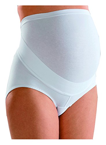 Naturana Maternity Support Brief White Size 12- 20 Style 80508 (XLarge)