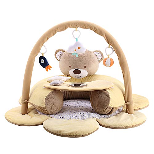 Preisvergleich Produktbild Nuoyi Babyspielmatte und aktiver Fitnessraum-Kindersitz Baby-splitterfest Sit Hocker Gamepad Krabbelunterlage Krabbelunterlage Fitness-Rack Babyspielzeugaufbewahrung Bequem