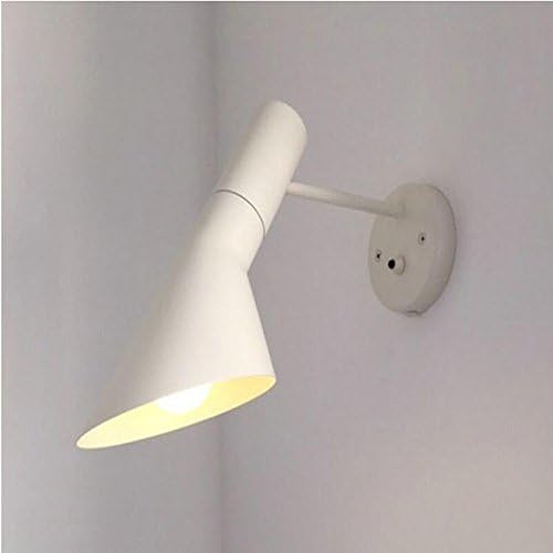 DPG Nordic Modern LED Wall Light White Wall Lights Up Down fixtures E27 Bedside Restaurant Hotel Stairs Bar Living Room Bedroom Home Sconce Lighting, Without Bulb