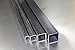 Produktbild Stahl Profilrohr Stahlrohr Vierkantrohr S235 1,5mm - 5mm (10 mm x 10 mm x 1,5 mm) (Länge: 500 mm)