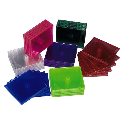 Hama CD-Leerhülle (5er-Pack, Standard) CD-Schutzhülle transparent - 5