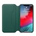 Produktbild MMLC Für iPhone XS Max 6.5 inch Hülle Tasche Leder Case I Abnehmbare Cover I Ledertasche Kartenfach Standfunktion Echtleder Hülle Lederhülle Ledercase Handyhülle (Army Green)