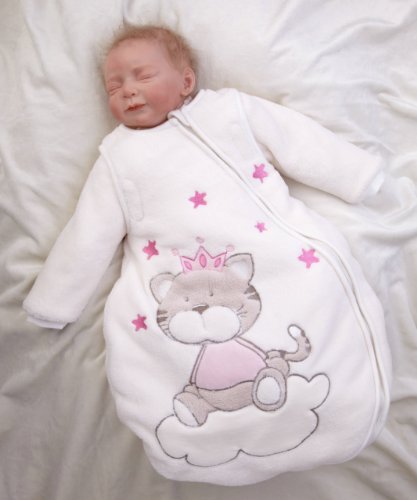 Jacky Baby Unisex Winter-Schlafsack mit abnehmbaren Ärmeln, wattiert, Verschiedene Designs und Farben - 3